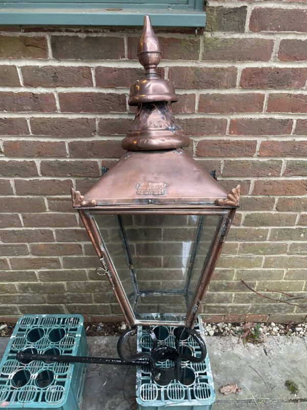 Windsor Lantern by William Suggs, repaired and ready to be installed.